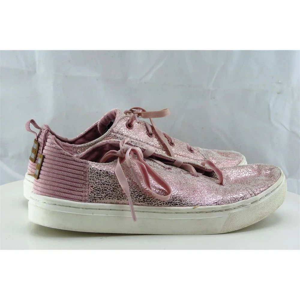 Toms Youth‎ Girls Shoes Size 4 M Pink Fashion Sneakers Synthetic
